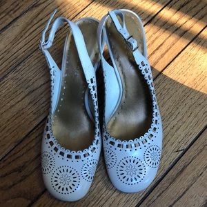 BCBG girls wedge heels